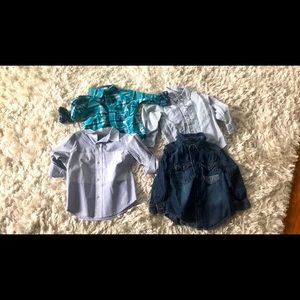 Boys 2T button down shirts